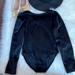 Zara 👧🏻 Shiny velvet bodysuit